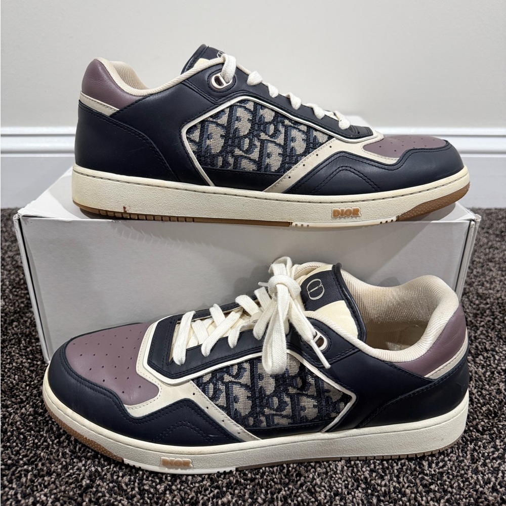 Dior x Kim Jones B27 Uptown Oblique Low-Top Sneakers